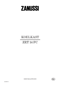 Handleiding Zanussi ZRT14FC Koelkast