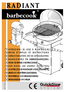 Manuale Barbecook Radiant Barbecue