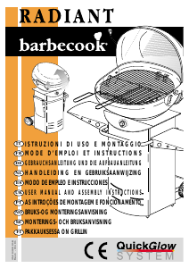 Bruksanvisning Barbecook Radiant Utegrill