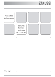 Manual de uso Zanussi ZOU141W Cocina