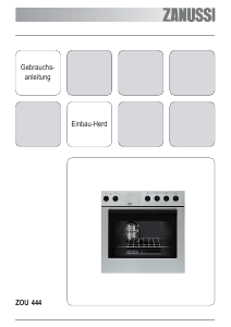 Bedienungsanleitung Zanussi ZOU444B Herd