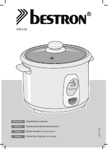 Manual Bestron ARC220 Rice Cooker