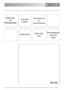 Bedienungsanleitung Zanussi ZOU655X Herd