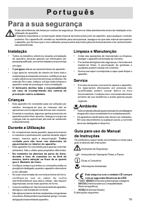 Manual Zanussi ZOU561N Fogão