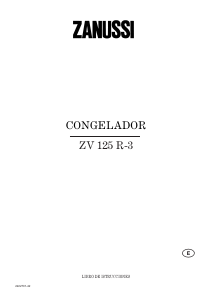 Manual de uso Zanussi ZV 125 R-3 Congelador