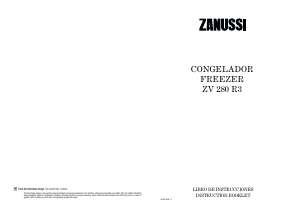 Manual de uso Zanussi ZV 280 R3 Congelador