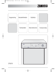 Bedienungsanleitung Zanussi ZTB 270 Trockner