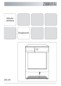 Handleiding Zanussi ZTE 276 Wasdroger