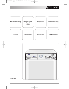 Brugsanvisning Zanussi ZTE 290 Tørretumbler