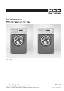 Bedienungsanleitung Miele PW 5136 EL Waschmaschine