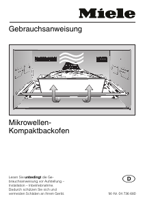 Bedienungsanleitung Miele H 158 MB Backofen