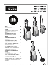 Handleiding Güde GHD 180 Hogedrukreiniger