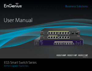 Handleiding EnGenius EGS2108P Switch