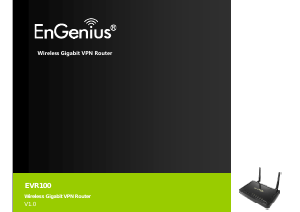 Manual EnGenius EVR100 Router