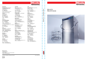 Handleiding Miele PG 8172 AE WES DOS Vaatwasser