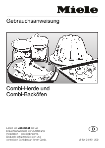 Bedienungsanleitung Miele H 252-1 E Herd