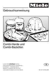 Bedienungsanleitung Miele H 248 BP-KAT Herd