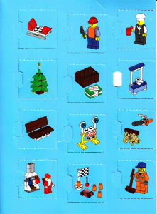 Handleiding Lego set 7687 City Adventkalendar