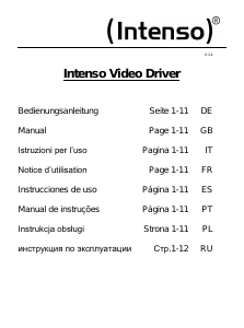 Manual de uso Intenso Video Driver Reproductor de Mp3