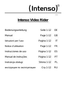 Mode d’emploi Intenso Video Rider Lecteur Mp3