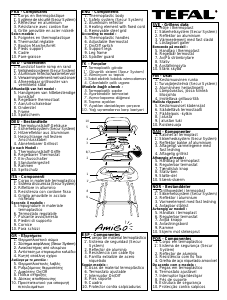Handleiding Tefal 39215 Amigo Barbecue
