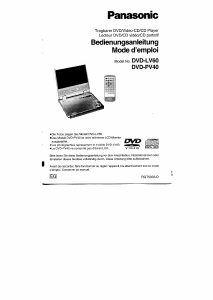 Mode d’emploi Panasonic DVD-LV60 Lecteur DVD