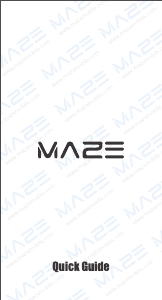 Manual de uso Maze Alpha X Teléfono móvil