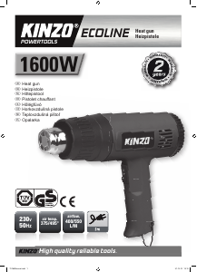 Manual Kinzo Ecoline Heat Gun