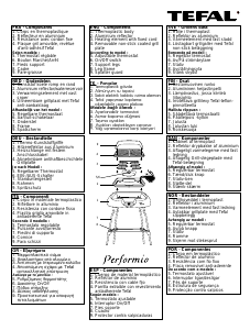 Handleiding Tefal 39246 Performio Barbecue