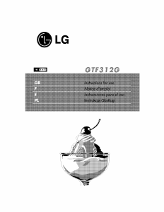 Handleiding LG GTF312G Koel-vries combinatie