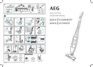 Εγχειρίδιο AEG QX9-1-ULT Ηλεκτρική σκούπα