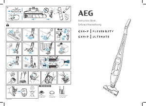 Kasutusjuhend AEG QX9-1-ULTS Tolmuimeja