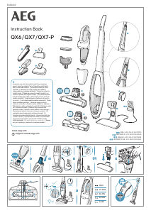 Manual de uso AEG QX7-1P52IB Aspirador