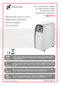 Mode d’emploi Haverland TAC-0719 Climatiseur