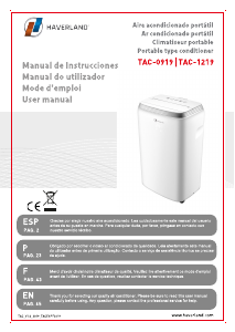 Mode d’emploi Haverland TAC-0919 Climatiseur