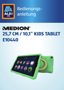 Bedienungsanleitung Medion E10440 (MD 60518) Kids Tablet