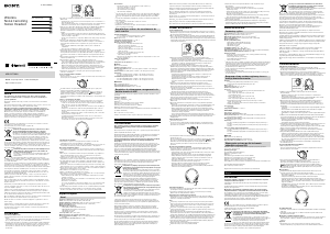 Manual Sony MDR-ZX750BN Auscultador