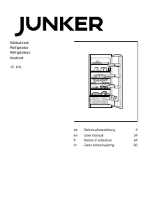 Manual Junker JC20KBSF0 Refrigerator