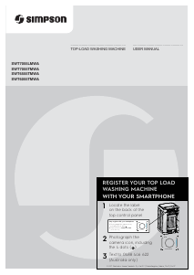 Handleiding Simpson SWT7055TMWA Wasmachine