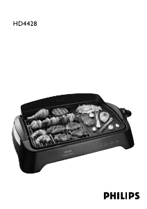 Instrukcja Philips HD4428 Grill stołowy