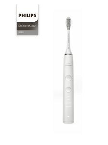 Manual Philips HX9912 Sonicare DiamondClean Escova de dentes elétrica