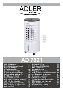 Mode d’emploi Adler AD 7921 Climatiseur