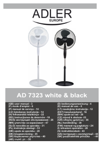 Kasutusjuhend Adler AD 7323 Ventilaator