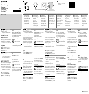 Instrukcja Sony MDR-ZX770AP Słuchawki