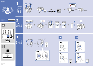 Instrukcja Sony WH-H900N Słuchawki