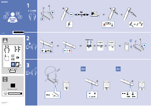 Manual Sony WI-1000X Auscultador