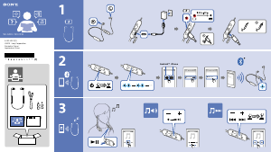 Manuale Sony WI-C310 Cuffie