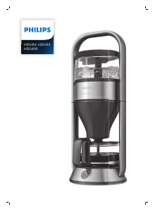 Bedienungsanleitung Philips HD5408 Kaffeemaschine