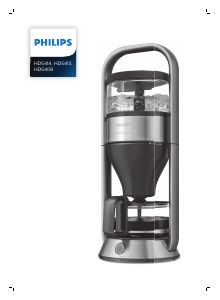 Bedienungsanleitung Philips HD5414 Kaffeemaschine