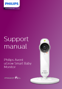Manual Philips SCD870 Avent uGrow Baby Monitor